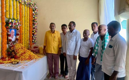 **గోపయ్య గారి దశదిన కార్యక్రమంలో పాల్గొన్న"" పాలేరు టిడిపి నాయకులు*