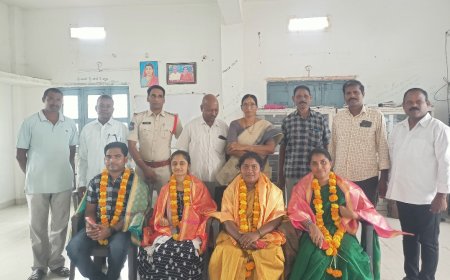 సమాజంలో ఉపాధ్యాయుల పాత్ర కీలకమైనది..... సి ఐ.. డి. రామకృష్ణారెడ్డి