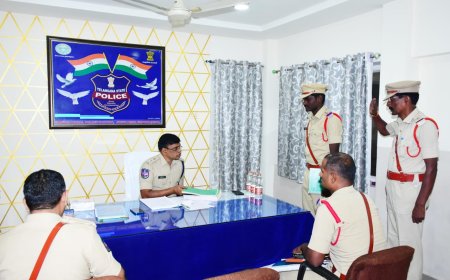 జోగుళాంబ గద్వాల్ పోలీస్ ప్రజల మన్ననలు పొందేలా అధికారులు, సిబ్బంది విధులు నిర్వహించాలి