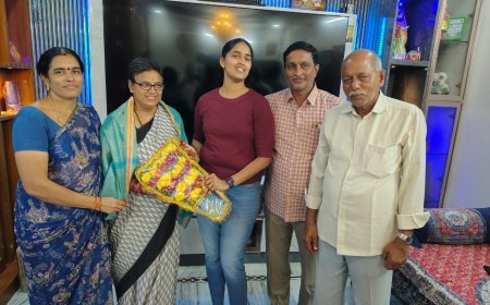 ఎన్ఆర్ఐ రావెళ్ళ సాయి కి  ఎమ్మెల్యే పద్మావతి  ఉత్తం అభినందనలు