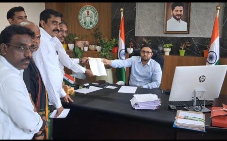 ఫీజు రీయింబర్స్మెంట్ బకాయిలను ప్రభుత్వం తక్షణమే చెల్లించాలని కోరుతూ ....