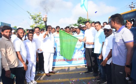 క్రీడా రంగానికి పెద్ద పీఠ వేసిన నాయకుడు సీఎం.