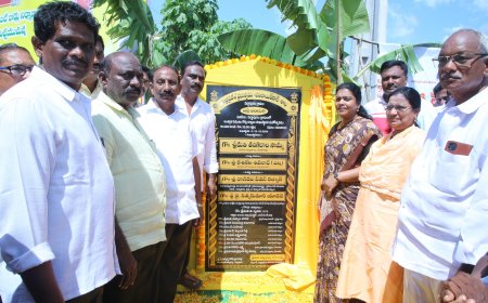 పెద్దాపురం, జయంతి, చౌటపల్లి లో పల్లె పండుగ ఎమ్మెల్యే తంగిరాల సౌమ్య