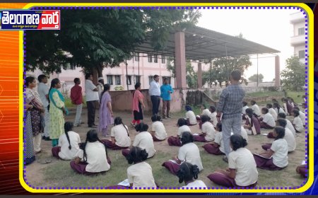 గురుకుల పాఠశాలను సందర్శించిన జిల్లా కలెక్టర్ హనుమంతు జడంగే