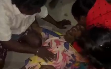 కాంగ్రెస్ మూసీ పునరుజ్జీవ సభ స్టేజీ గుద్దుకుని యువకుడు మృతి