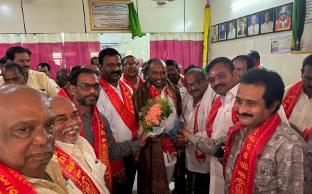 ఖమ్మం జిల్లా ఆర్య సంఘం అధ్యక్షులు ఏకగ్రీవం"పసుమర్తి చందర్రావు