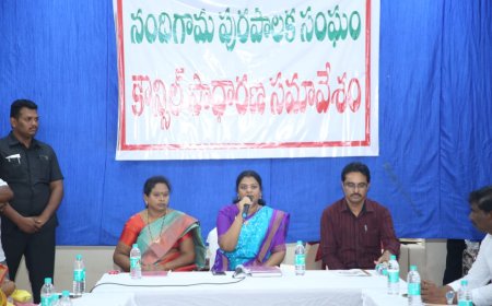 నందిగామ మున్సిపాలిటీని అభివృద్ధి పథంలో నడిపించడమే నా లక్ష్యం ఎమ్మెల్యే తంగిరాల సౌమ్య