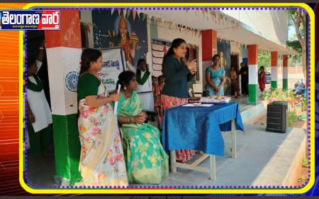 కష్టపడి చదివి ఉన్నత స్థాయికి చేరుకోవాలి: గంట కవిత దేవి