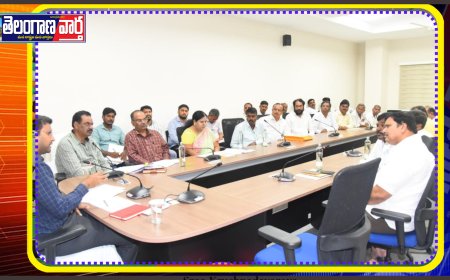 వరి ధాన్యం కొనుగోలు పై మిల్లర్లతో సమావేశం: జిల్లా కలెక్టర్  బి.ఎం.సంతోష్ 