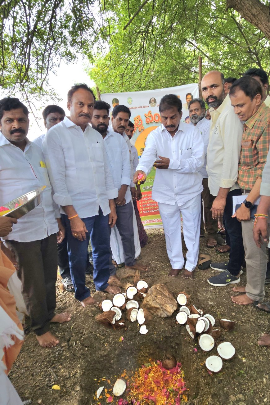 పల్లె పండుగతో గ్రామాల్లో అభివృద్ధి వెలువలు: ఎమ్మెల్యే శ్రీరామ్ తాతయ్య