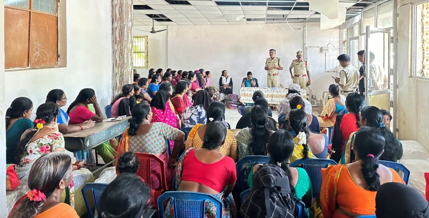 డ్రగ్స్, మహిళల భద్రత, సైబర్ నేరాలపై అవగాహనా