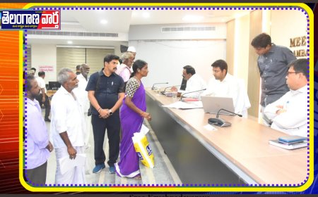 ప్రజావాణికి 38 ఫిర్యాదులు  జిల్లా కలెక్టర్