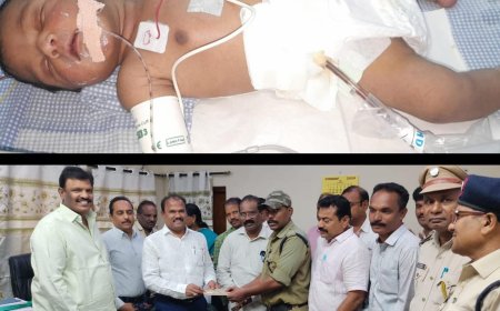 ప్రైవేట్ సెక్యూరిటీ గార్డ్ 3 రోజుల పాపకి ఆనారోగ్యం