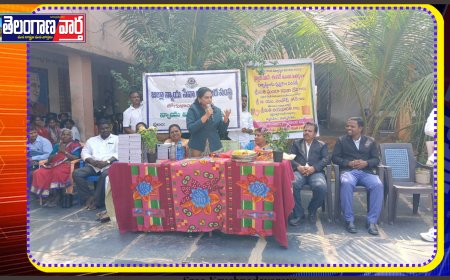 కస్తూర్బా పాఠశాల సందర్ంచిన జిల్లా  జడ్జి