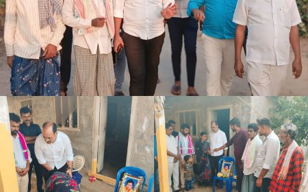 దశదినకర్మలో పాల్గొన్న ఆరాధ్య ఫౌండేషన్ చైర్మన్ తాడోజ్ వాణి శ్రీకాంత్ రాజ్