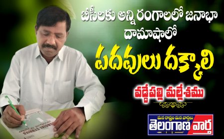 బీసీలకు అన్ని రంగాలలో  జనాభా దామాషాలో  పదవులు  దక్కాలి