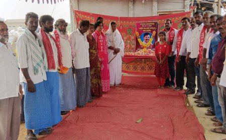 కామ్రేడ్ కమ్మంపాటి వెంకన్నకు విప్లవ జోహార్లు.సీపీఐ(ఎం.ఎల్) మాస్ లైన్