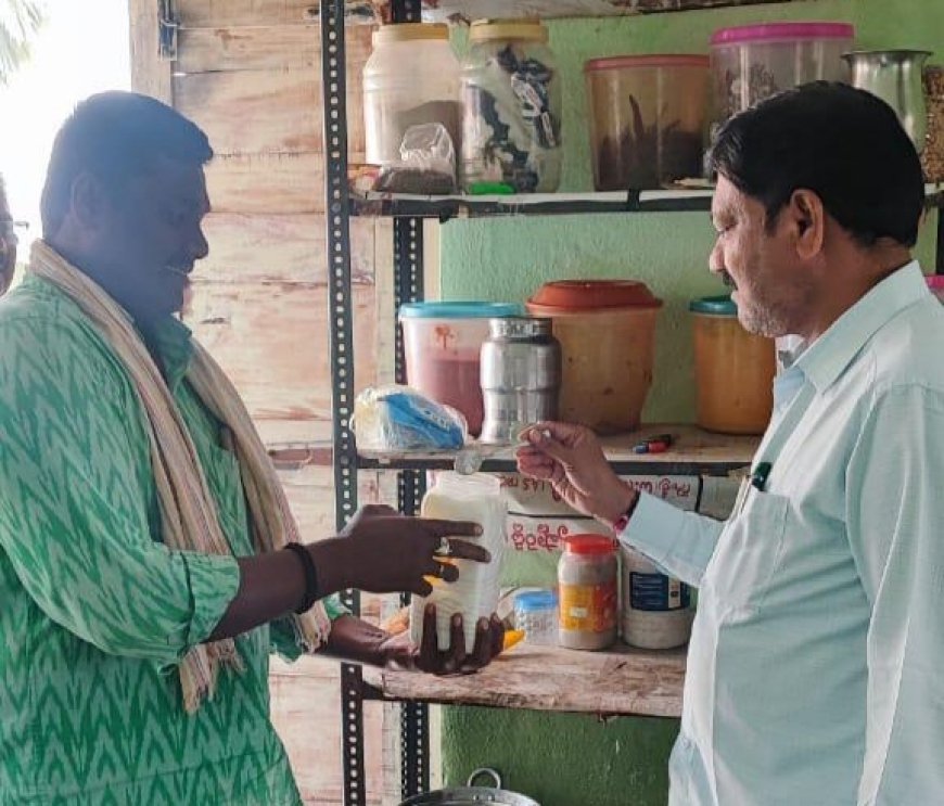 బిసి హాస్టల్ ను ఆకస్మిక తనిఖీ చేసిన తహసిల్దార్