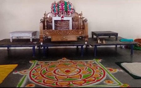 మహా కుంభాభిషేకానికి ఏర్పాట్లు పూర్తి