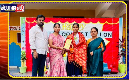 చిరు సత్కారం ప్రభుత్వ అధ్యాపకురాలుగా గుర్తింపు పొందిన సంధ్యారాణి