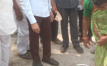 నూతన పాఠశాల భవనానికి శంకుస్థాపన చేసిన ఎమ్మెల్యే తెల్లం