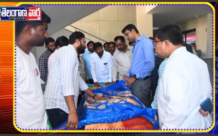 ప్రజాపాలన విజయోత్సవంలో భాగంగా జౌళి శాఖ అద్వర్యంలో చేనేత సంబరాలు