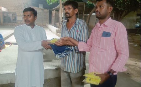 క్రిస్మస్ సందర్భంగా బీదలకు యాచకులకు భోజనం దుప్పట్లు పంపిణి