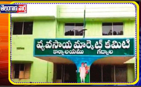 వ్యవసాయ మార్కెట్ గంజ్ స్థలం కబ్జాకు స్కెచ్..
