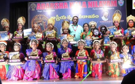 ఏడేళ్ళ చిన్నారి కి శాస్త్రీయ నృత్య లో నంది అవార్డు