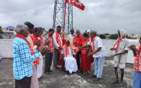 ప్రజా పోరాటాల చరిత గల పార్టీ సిపిఐ