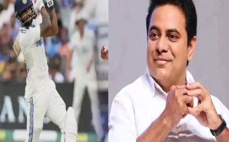 నితీష్ కుమార్ ప్యూచర్ కెప్టెన్.. కేటీఆర్ ట్వీట్.!!