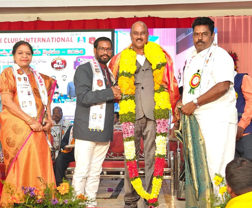 కొత్త వెంకటేశ్వరరావు గారు ఏకగ్రీవ ఎన్నిక