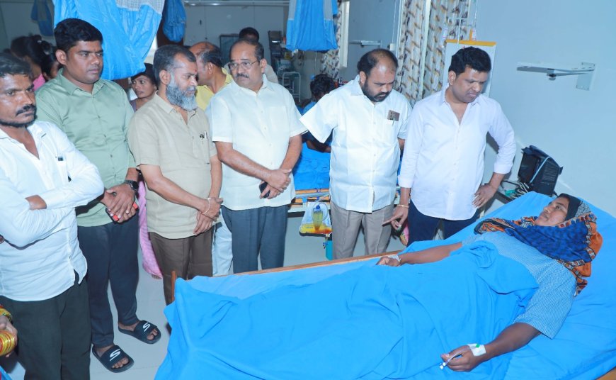 పోలీసుల దాడిలో గాయపడ్డ ఆశవర్కర్ ఎస్.కె.రహీంబికి అండగా నిలిచిన 