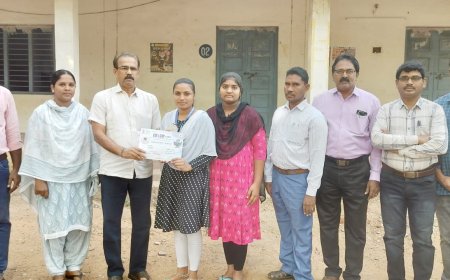 మానసిక వికాసానికి క్రీడలు అవసరం కేఆర్ఆర్ ప్రభుత్వ జూనియర్ కళాశాల