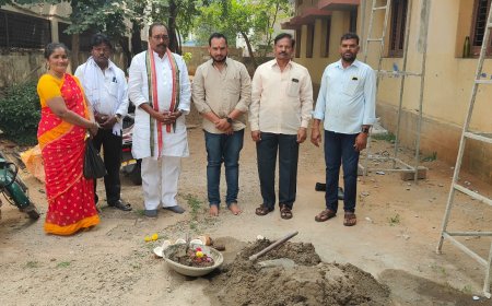 **గ్రంథాలయానికి తాత్కాలిక మరమ్మత్తులు""గ్రంథాలయ జిల్లా వంగవీటి**