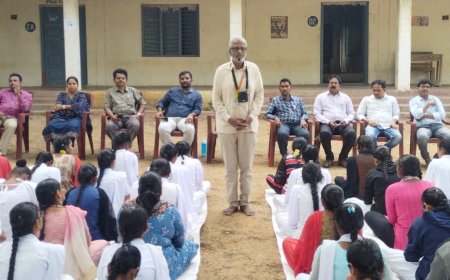 ధ్యానంతో విజ్ఞానం కె.ఆర్ ప్రభుత్వ జూనియర్ కళాశాల కోదాడ