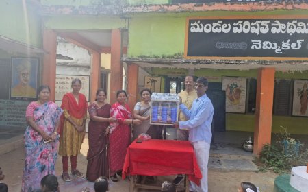 నెమ్మికల్ పాఠశాలకు వాటర్ ఫిల్టర్ బహుకరుణ