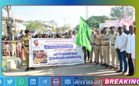 స్వీయ రక్షణతో పాటు కుటుంబం క్షేమం కోసం ప్రతి ఒక్క వాహనదారుడు హెల్మెట్ ధరించాలి