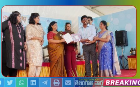 దక్షిణ భారత స్థాయి వైజ్ఞానిక ప్రదర్శనలో గద్వాల ఉపాధ్యాయుడు నాగరాజు కి ప్రత్యేక బహుమతి