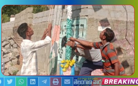 ఎస్సీ కాలనీలో గణతంత్ర దినోత్సవ వేడుకలు