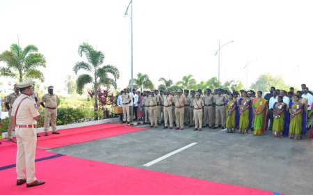 జిల్లా పోలీస్ కార్యాలయం లో ఘనంగా గణతంత్ర దినోత్సవ వేడుకలు