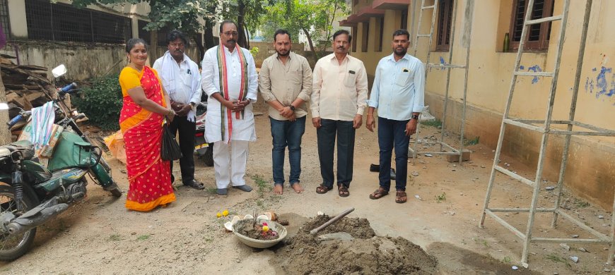 **గ్రంథాలయానికి తాత్కాలిక మరమ్మత్తులు""గ్రంథాలయ జిల్లా వంగవీటి**
