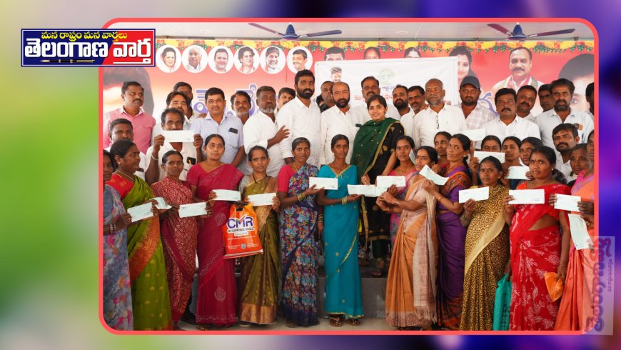 కళ్యాణ లక్ష్మి చెక్కులను పంపిణీ చేసిన ఎమ్మెల్యే యశస్వినిరెడ్డి