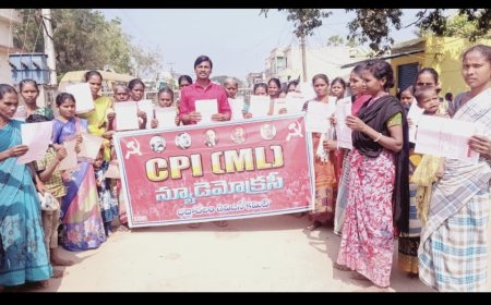 ప్రజా సమస్యల పరిష్కారానికి ఫిబ్రవరి 20న చలో హైదరాబాద్