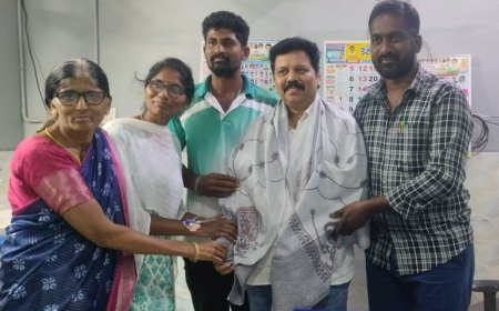 ** కోరిపల్లి శ్రీనివాస్ కు డాక్టరేట్" వచ్చిన సందర్భంగా "*