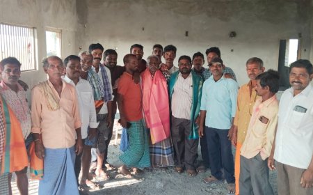 సుతారి యూనియన్ సంఘం అధ్యక్షులుగా రాచకొండ సైదులు