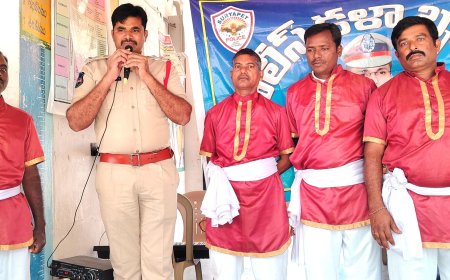 డ్రగ్స్ సైబర్ నేరాలపై అవగాహన"" మోతే పిఎస్ పరిధి