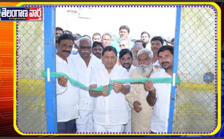 బయో ఎంజైమ్ శుద్ధి చేసే నూతన ప్లాంటును ప్రారంబించిన మిర్యాలగూడ మాజీ ఎమ్మెల్యే