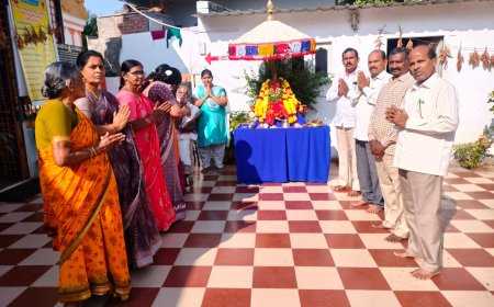 విజయాంజనేయ స్వామి ఆలయంలో ఘనంగా రథ సప్తమి వేడుకలు