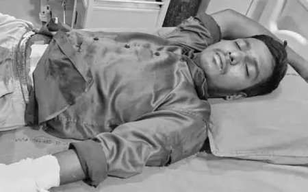 అయిజ పట్టణంలో యువకుడి పై కత్తితో హత్యాయత్నానికి దాడి..